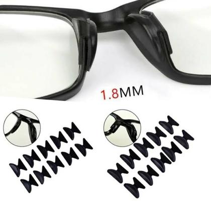 Imagem de 7 Pares Plaqueta Auto Colante Oculos Nariz Nasal + Saquinho