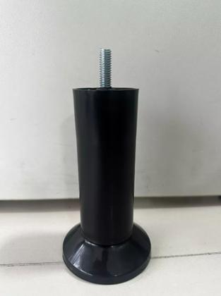 Imagem de 7 Pés Para Cama Box de 13cm com Parafuso Fixo Na Base Plástico Resistente Ideal Para Substituição