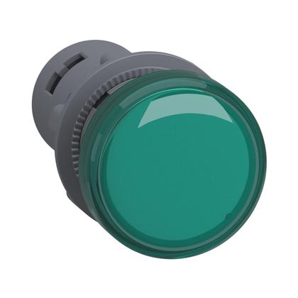 Imagem de 7 Sinaleiro 22mm Led Verde 110vca - Xa2evf3lc Schneider