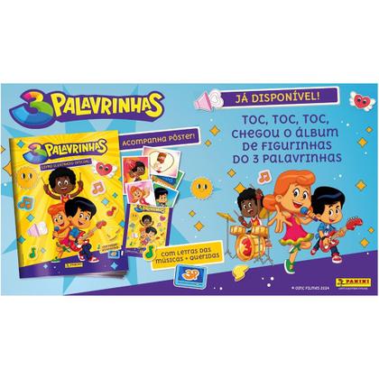 Imagem de 75 Figurinhas 3 Palavrinhas Banda Infantil Cristã Oficial