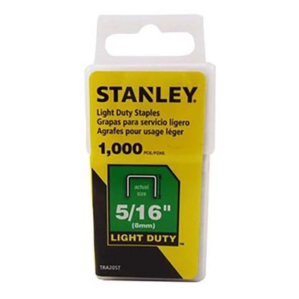 Imagem de 8.000 Grampos uso leve 5/16 Pol 1000 Pçs Stanley Tra205t