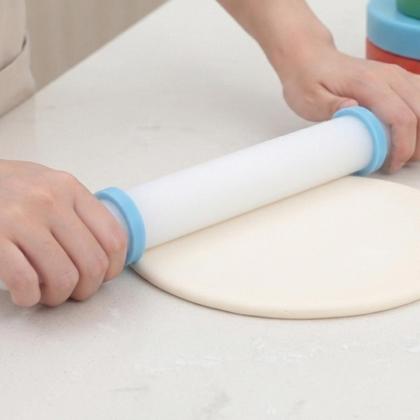 Imagem de 8 Anéis Medida Certa Para Rolo De Massa Altura Uniforme Facilidade e Rapidez Confeitaria Mago