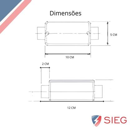 Imagem de 8 Condulete 3/4 C Alumínio S/rosca S/placa Sieg