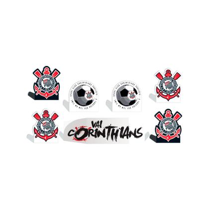 Imagem de 8 Display de mesa Decoração Corinthians Festa Completa