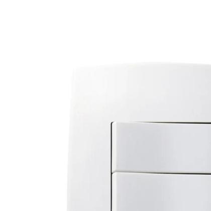 Imagem de 8 Kit Interruptor C/ Placa 3m Simples Branco 250v Pialplus