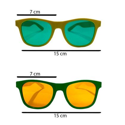 Imagem de 8 Óculos Colorido Festa Do Brasil Copa Do Mundo 2022