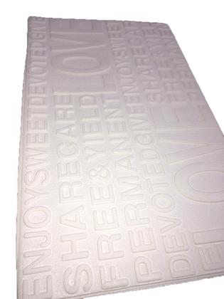 Imagem de 8 Placas Espuma 3D Autoadesiva Modelo Love