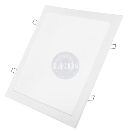 Imagem de 8 Plafon Led Embutir Quadrado 24w 30x30 Branco Frio 6500k