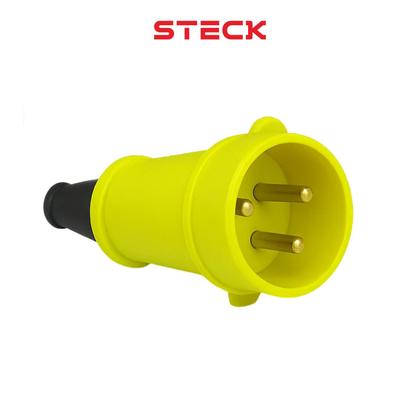 Imagem de 8 Plug Industrial 32A Steck Linha Brasikon 2P+T 100/130V
