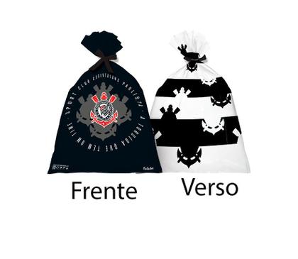 Imagem de 8 Sacolas surpresa Lembrancinhas Corinthians decoração aniv