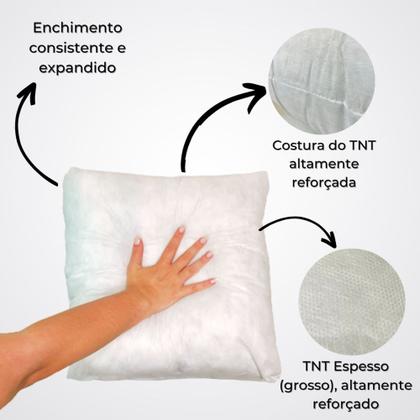 Imagem de 8 Un Almofada Enchimento Não Amassa 