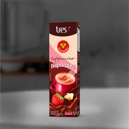 Imagem de 80 Cápsulas Três Corações Cappuccino Napolitano