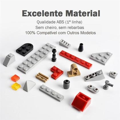 Imagem de 820 Peças Blocos Montar Polícia Swat Mega Caminhão + Mega