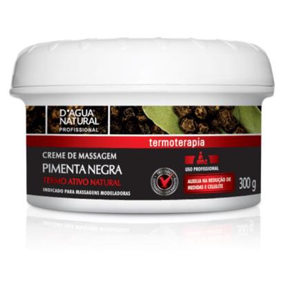 Imagem de 8UN Creme Termoativo Óleo Pimenta Negra 300G D'agua natural