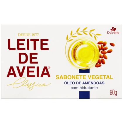 Imagem de 8UN Sabonete Vegetal Leite de Aveia Oleo Amendoas 90G Davene
