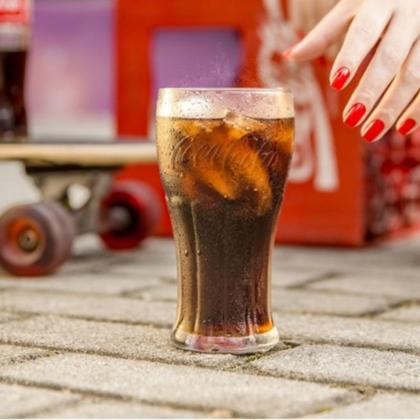 Imagem de 8UNI Copo Coca-Cola Contour 470ML Refresco Clássico Nadir