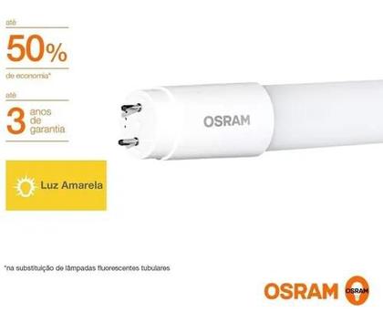 Imagem de 8x Lâmpada Led Tubo T8 Osram 9w(eq18w)900L 3000k 60cm Quente