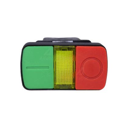 Imagem de 9 Botões Duplo De Plástico 1na+1nf 24v Vd/vm - Metaltex