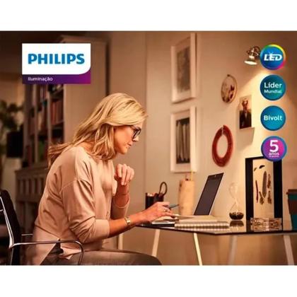 Imagem de 9 Lâmpadas Spot Led Par20 4.9W Bivolt Philips 2700K 525Lm