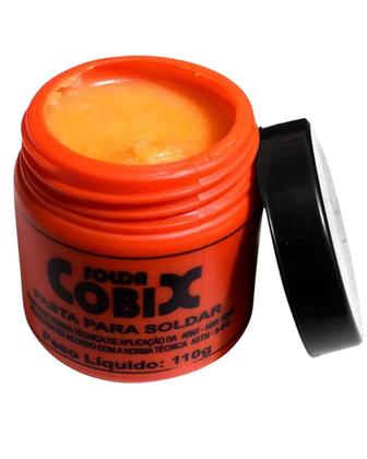 Imagem de 9 Pastas para Solda marca Cobix Pote 110g