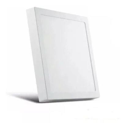 Imagem de 9 Plafon Led Quadrado 30w Sobrepor 40x40 Branco Quente 3000k