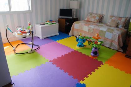 Imagem de 9 Tapete Infantil Com Borda Placa Eva Tatame 50cmX50cm