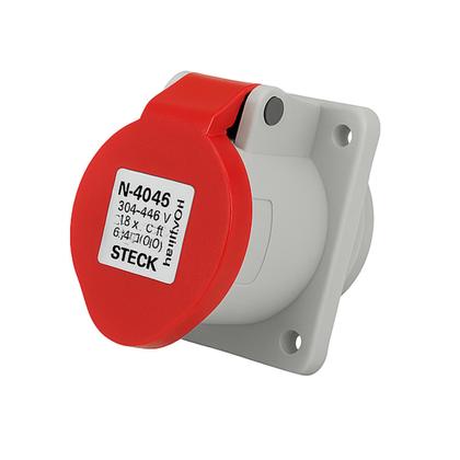 Imagem de 9 Tomada Embutir Newkon 16A 3P+T Steck 380/440V IP44 N4046