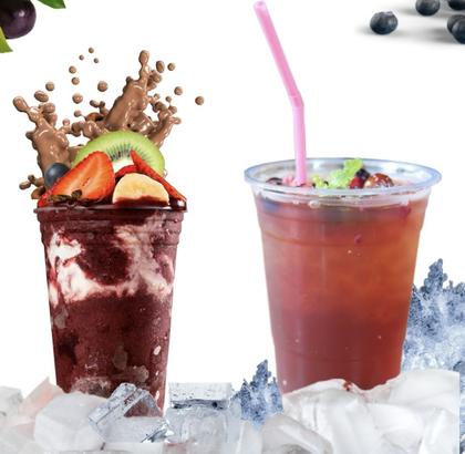 Imagem de 90 un copo descartavel liso pp 700ml 770ml resistente chopp