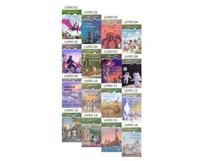 Imagem de A Casa Da Árvore Mágica - Coleção Completa Com 16 Livros - Literatura Infantojuvenil - DCL