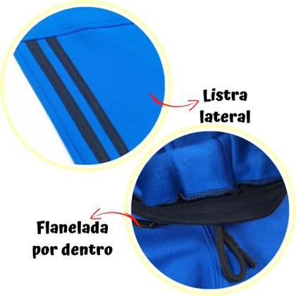 Imagem de A Melhor Calça De Moletom Flanelada Infantil Menino Inverno