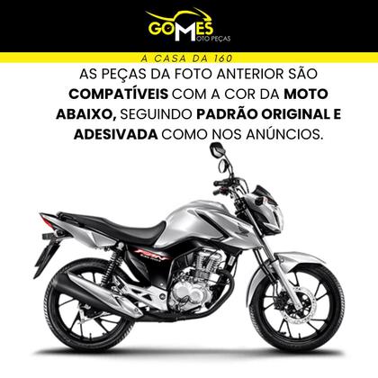 Aba (Asa) Tanque Cg Fan 160 Modelo 2022 / 2024 Sem Os Complementos Internos - Sportive Imagem de Aba (Asa) Tanque Cg Fan 160 Modelo 2022 / 2024 Sem Os Complementos Internos