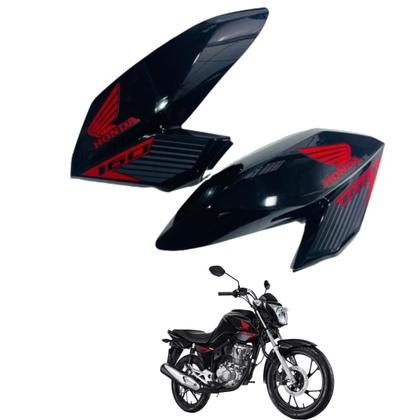 Aba do Tanque Cg Fan 160 2016 a 2021 + Complementos - Sportive Imagem de Aba do Tanque Cg Fan 160 2016 a 2021 + Complementos