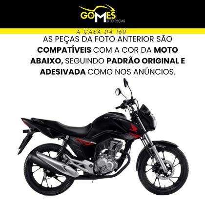 Aba do Tanque Cg Fan 160 2016 a 2021 + Complementos - Sportive Imagem de Aba do Tanque Cg Fan 160 2016 a 2021 + Complementos