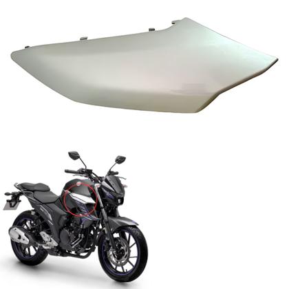 Imagem de Aba Tanque Guia Ar Superior Direita Prata Pantera Negra Fz25