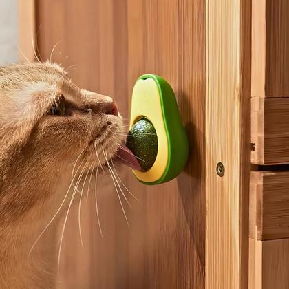 Imagem de Abacate Brinquedo Com Catnip Gatos - Verde
