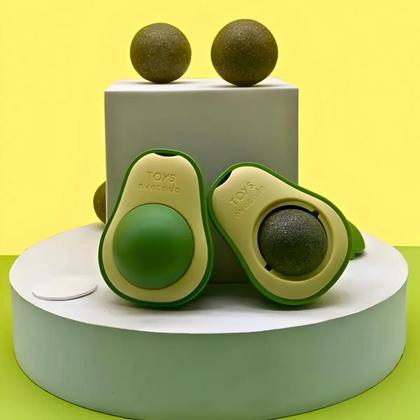 Imagem de Abacate Brinquedo Com Catnip Gatos - Verde