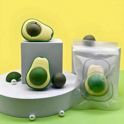Imagem de Abacate Brinquedo Com Catnip Gatos - Verde