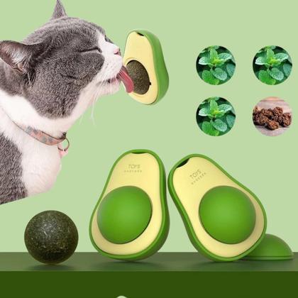 Imagem de Abacate De Brinquedo Com Catnip Erva De Gato