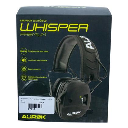 Imagem de Abafador De Ruídos Eletrônico Whisper Premium - Aurok
