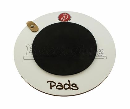 Imagem de Abafador e Pad de Estudo Alecrim Percussive 10 para usar nos estudos ou abafador de tambores