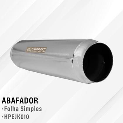 Imagem de Abafador intermediário universal jk em inox 3 polegadas
