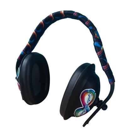 Imagem de Abafador Protetor de Ruido para Crianças e adolescentes Black Color 12 DB