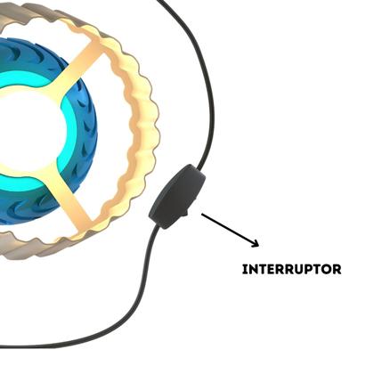 Imagem de Abajur Base Luminária de Mesa Cabeceira de Cama Escritório Quarto Sala com Lâmpada - ARTBOX3D