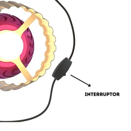 Imagem de Abajur Base Luminária de Mesa Cabeceira de Cama Escritório Quarto Sala com Lâmpada - ARTBOX3D