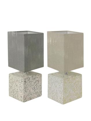 Imagem de Abajur de Cerâmica 29cm Bivolt Decorativo Mesa Quarto Sala