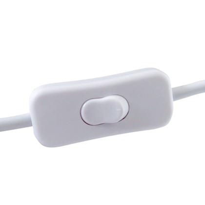 Imagem de Abajur De Mesa Cristal Cúpula Drapeada Branca 110/220v 35cm