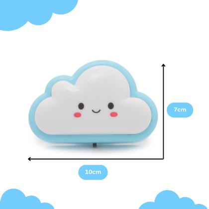 Imagem de Abajur De Tomada Infantil Quarto Luz Noturna Led Mini Nuvem