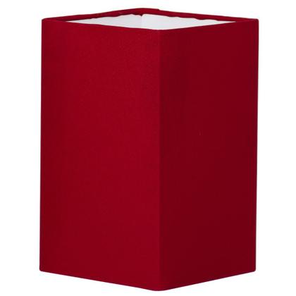 Imagem de Abajur Eros Quad Vermelho com Base Redonda