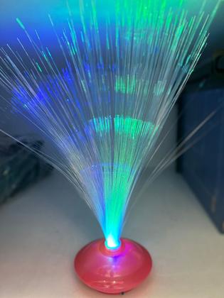 Imagem de Abajur Fibra Otica Led Decoraçao Eventos Comemoraçao Festa