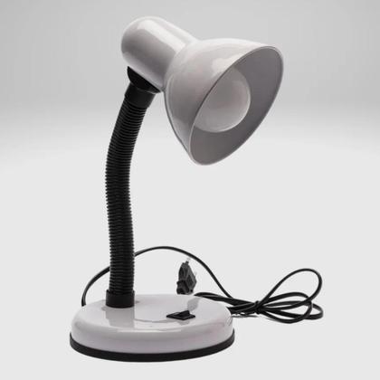 Imagem de Abajur Luminária Cabeceira Mesa Com Base Flexível Dobrável Articulável Para Quarto Estudos